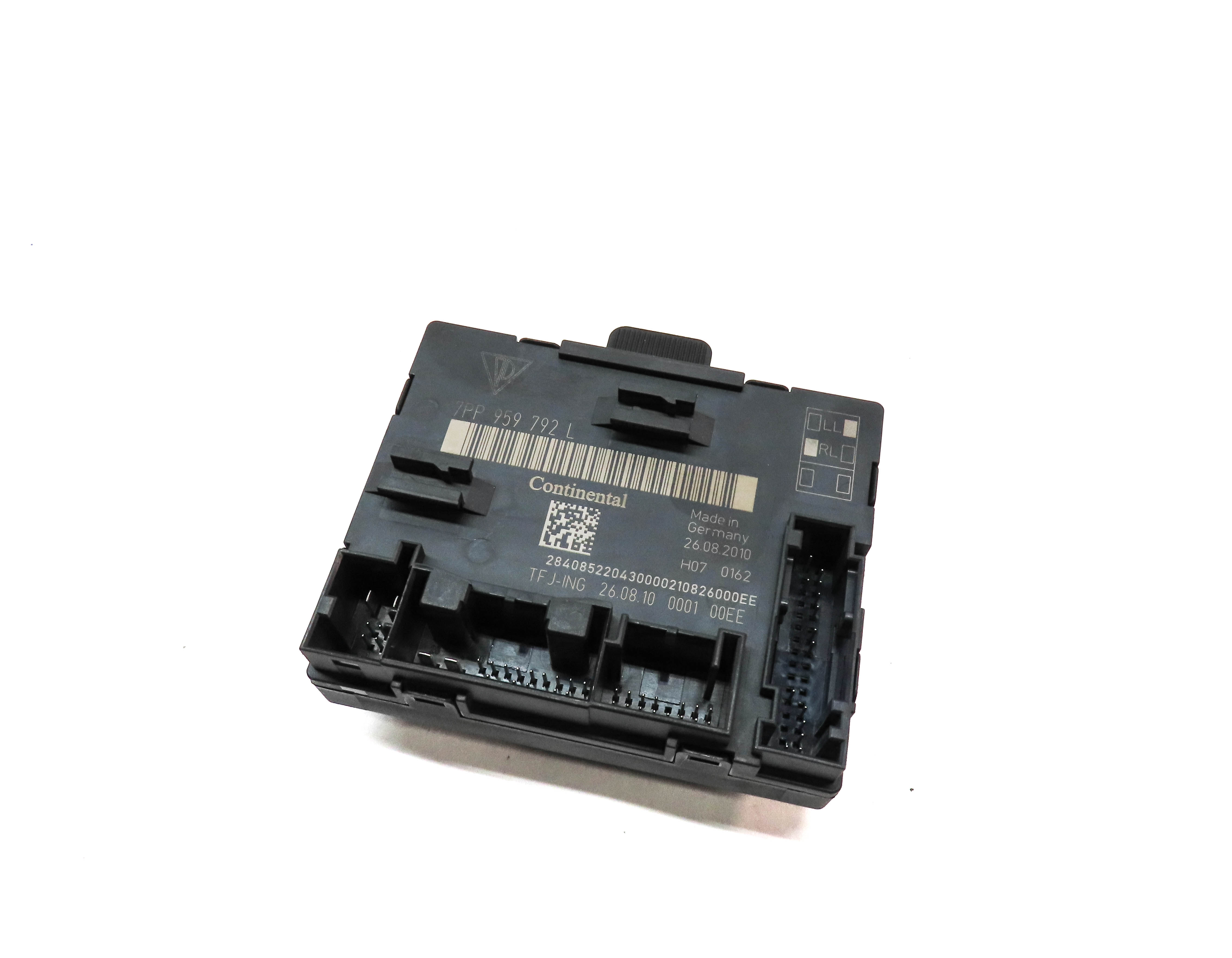 2011 PORSCHE CAYENNE HYBRID (958) FRONT RIGHT PASSENGER DOOR CONTROL MODULE — exact item pictured
